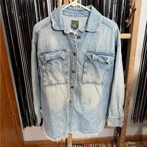 Wild Fable Oversized Light Blue Denim Jacket